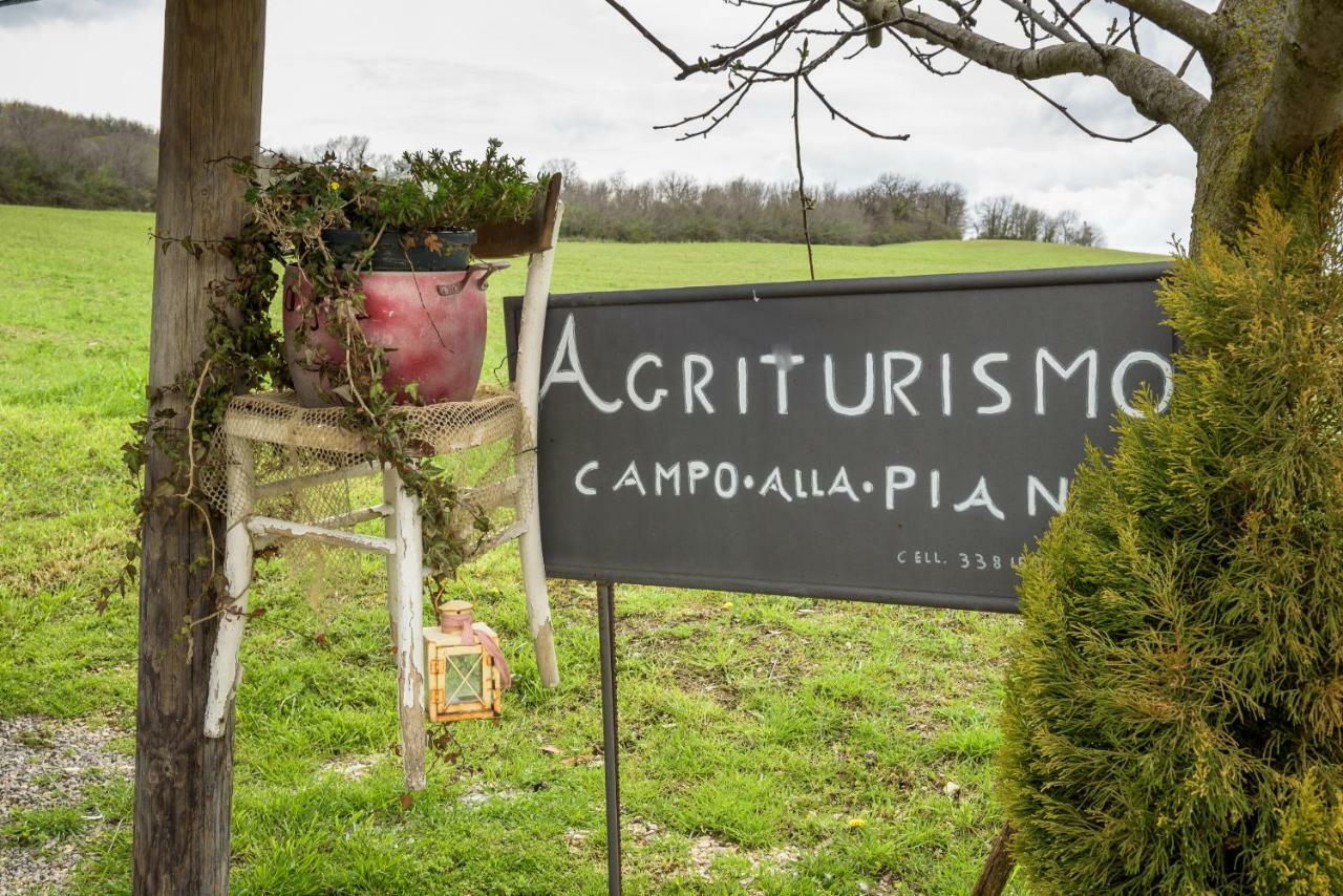 Agriturismo Campo Alla Piana Villa Monticchiello Luaran gambar